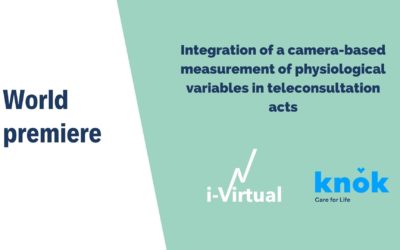 World premiere:  integration of a camera-based measurement of physiological variables in teleconsultation acts